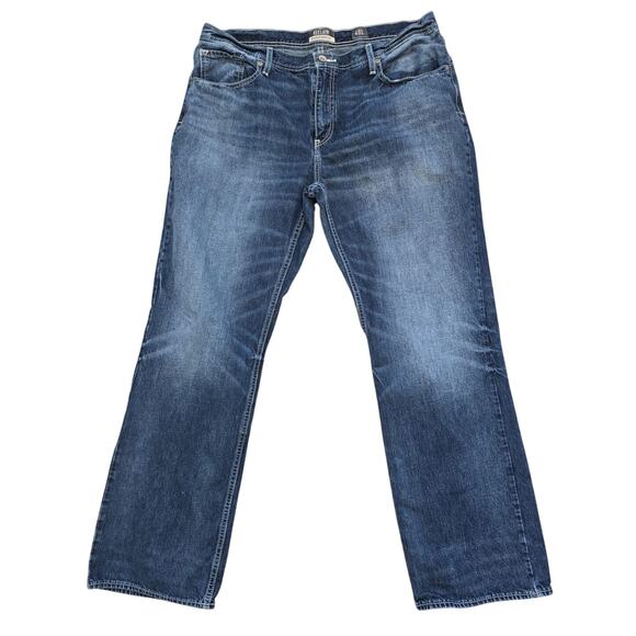 Buckle Men's Reclaim Relaxed Bootleg Jeans Size 40L - Picture 1 of 5